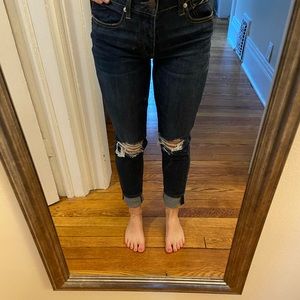 Dark Wash American Eagle tomgirl jeans